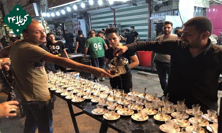 برپایی موکب ها و پذیرایی زائران